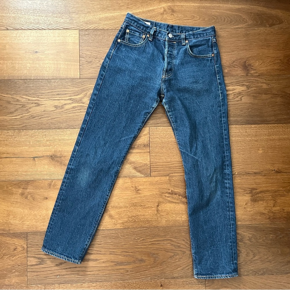 Levi's Men's Straight Jeans in Deep Blue